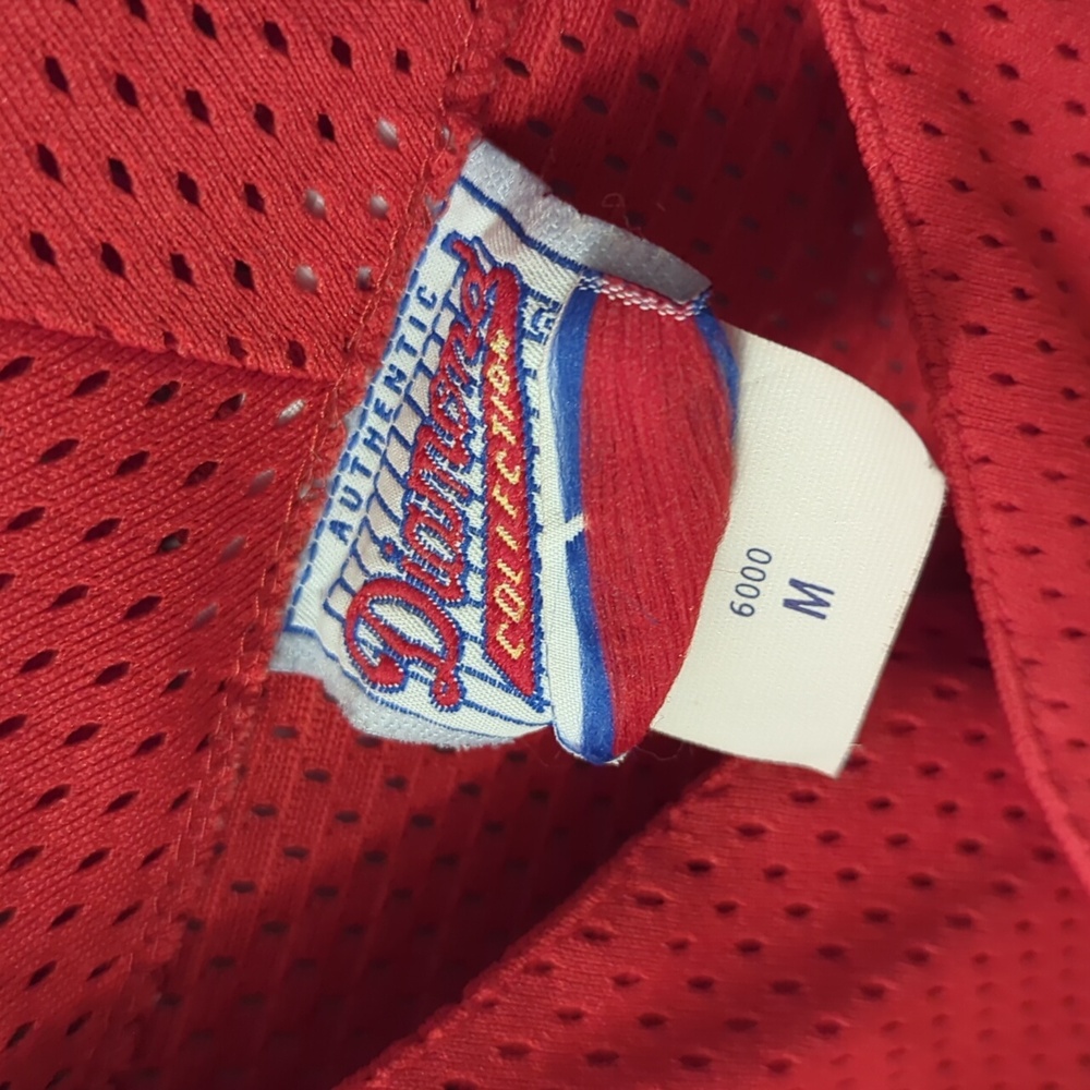Vintage 90s Majestic Philadelphia Phillies MLB Jersey 125th Anniversary MEDIUM - Picture 2 of 8